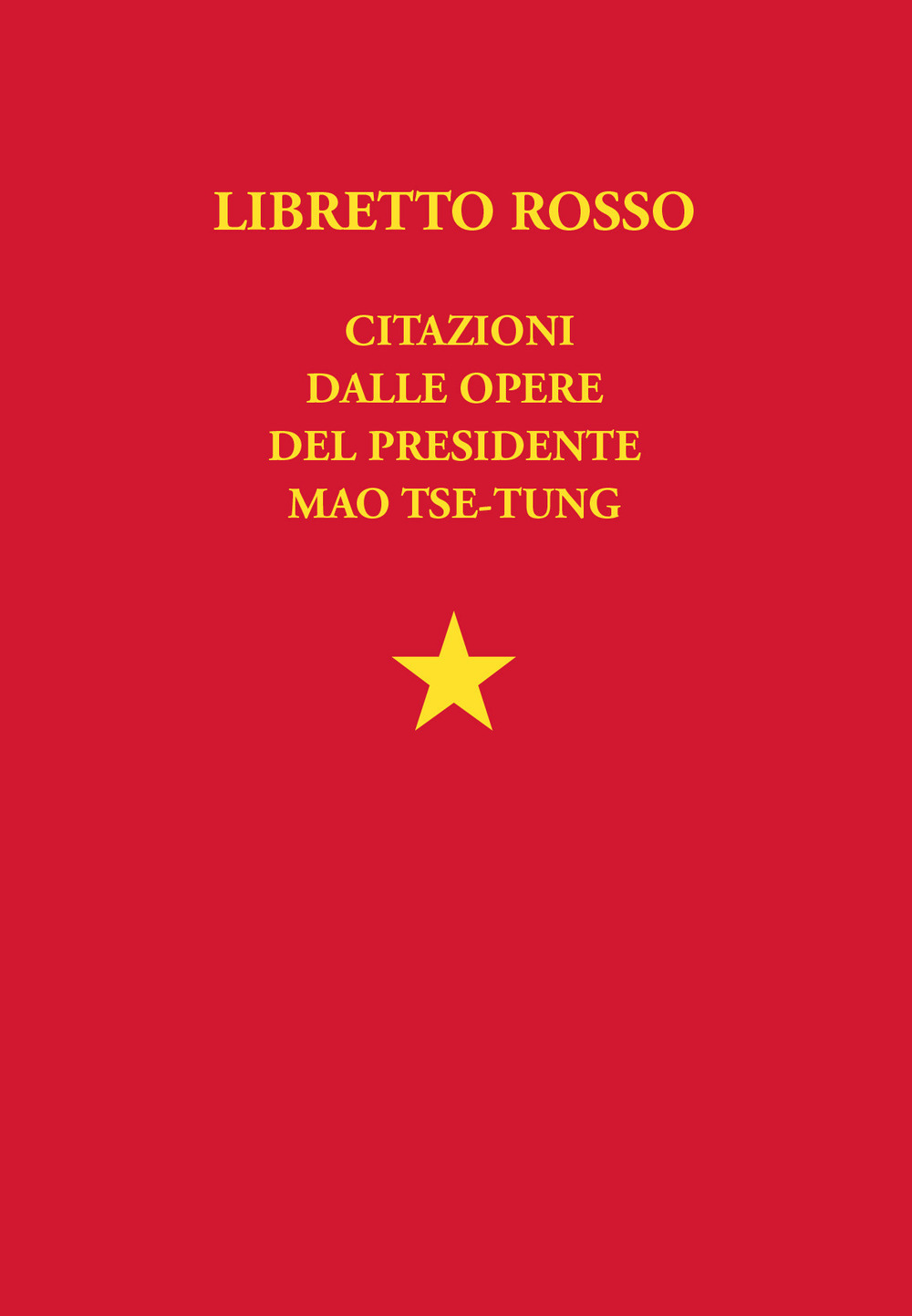 Libretto Rosso di Mao