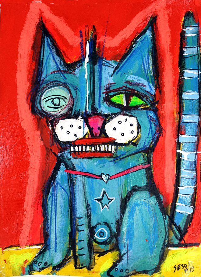 Gatto strano