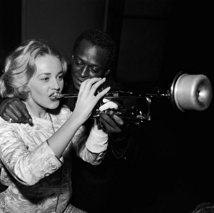Jeanne Moreau e Miles Davis